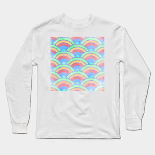 Seigaiha Waves Long Sleeve T-Shirt